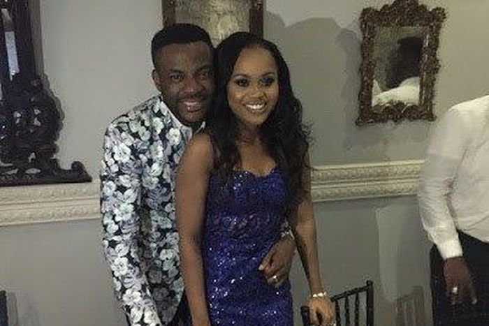 Ebuka Obi-Uchendu and his fiancee, Cynthia Obianodo
