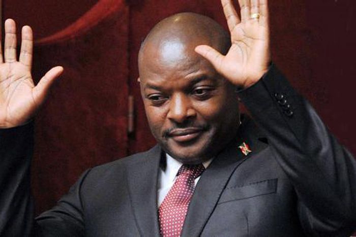 President of Burundi, Pierre Nkurunziza.