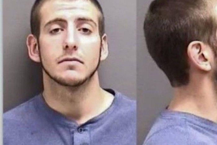 Levi reardon, arrested after liking his facebook mugshot.