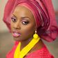 'Gele' always makes a glam look