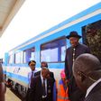 President Jonathan inspects the Abuja rail project on Thursday, May 7.