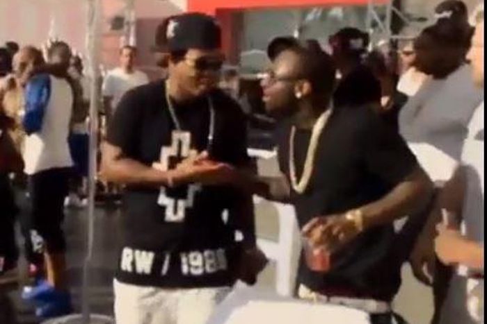 Davido and Jeremih in Vegas