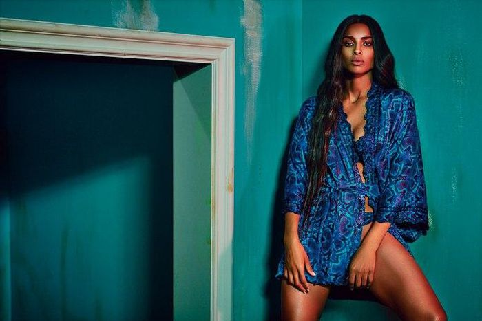 Ciara for Roberto Cavalli's fall/winter 2015 ad campaign