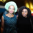 Rita Dominic and Ifeoma Fafunwa at the 'Hear Word' show