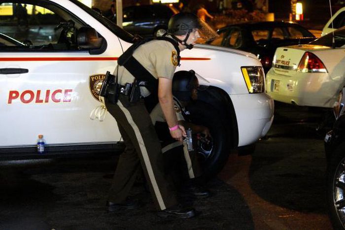 Shots fired during Ferguson police shooting anniversary