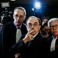 The Archbishop of Lyon Cardinal Philippe Barbarin (centre) denies covering up child sexual abuse by a priest