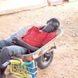 Wheelbarrow pusher