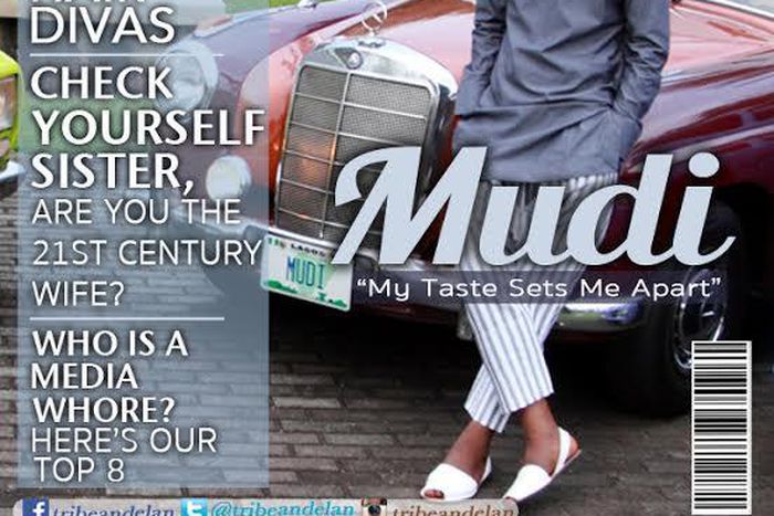 Mudi covers the latest issue of Tribe and Elan