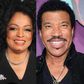 Diana Ross and Lionel Richie