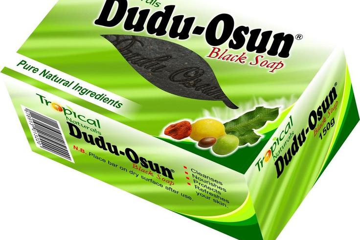 Dudu Osun black soap is intensely cleansing and moisturizes