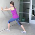 Wall calf stretch