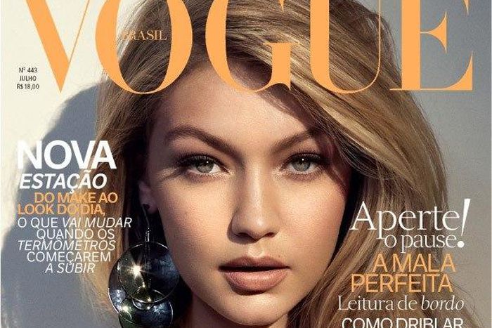 Gigi Hadid covers Vogue Brazil