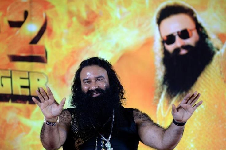 Gurmeet Ram Rahim Singh (pictured in 2015), who is already serving a 20-year sentence for rape, is also on trial for castrating 400 of his followers