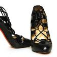 Christian Louboutin lace up sandals