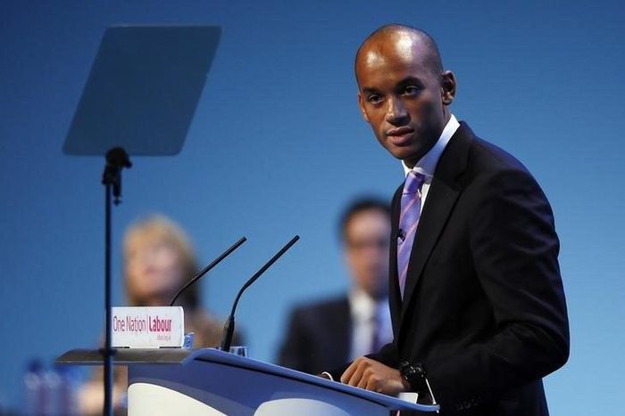 Britain's Shadow Business Secretary Chuka Umunna speaks during the annual Labour Party Conference in Brighton, southern England September 23, 2013. REUTERS/Stefan Wermuth