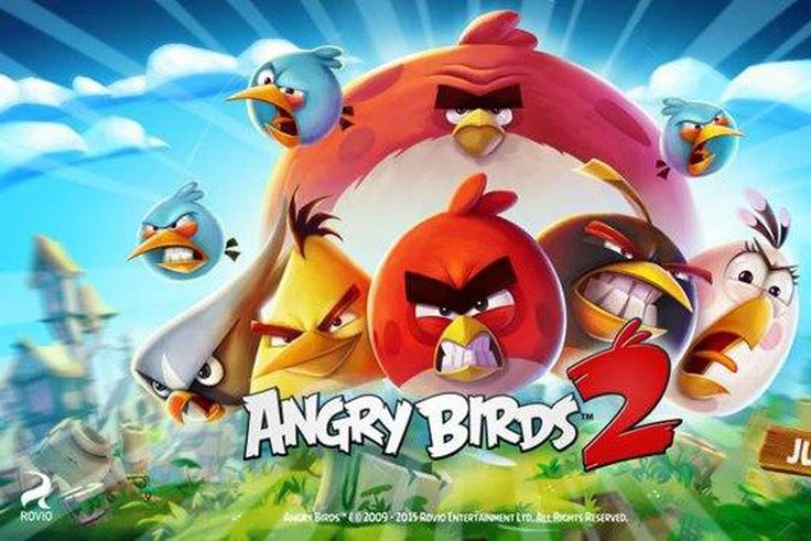 Angry Birds 2 poster.