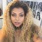 Taraji P. Henson showed off her new curly blonde locks on Instagram