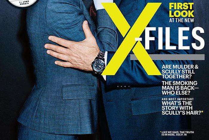 'The X-Files'; Gillian Anderson and David Duchovny