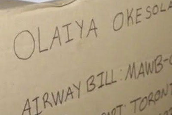 Moji Olaiya's corpse