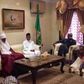 Emir of Kano, Sanusi Lamido Sanusi pays congratulatory visit to Kaduna State Governor-elect, Nasir El-Rufai on Saturday, May 9, 2015.