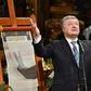 Ukrainian President Petro Poroshenko attended the service in Kiev's most ancient church, the 11th-century Saint Sophia's Cathedral