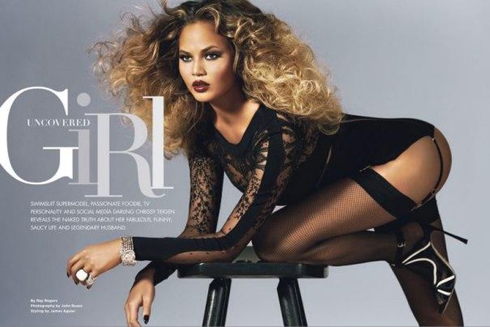 Chrissy Teigen for Modern Luxury Magazine
