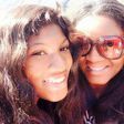 Omotola Jalade and her daughter Princess