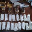 Officials of the National Drug Law Enforcement Agency (NDLEA) seized 2.235kg of cocaine inside soles of female shoes imported from Brazil.