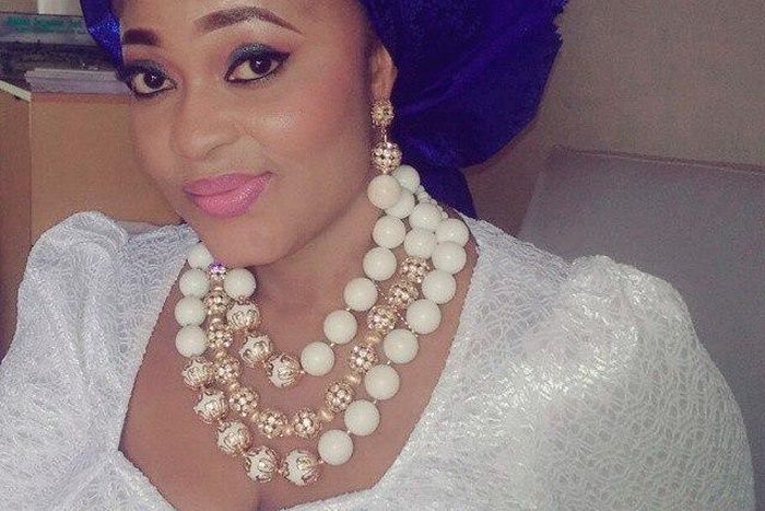 Yoruba actress, Biodun Okeowo had to bring over her power generator to the gas station to get fuel