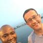 Richard Quest and Joey Akan