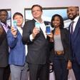 Executives and brand ambassador Banky W at Launch of Galaxy S6.