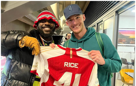 OdumoduBlvck's 'Declan Rice' jumps 200% in streams after Arsenal V Real Madrid match