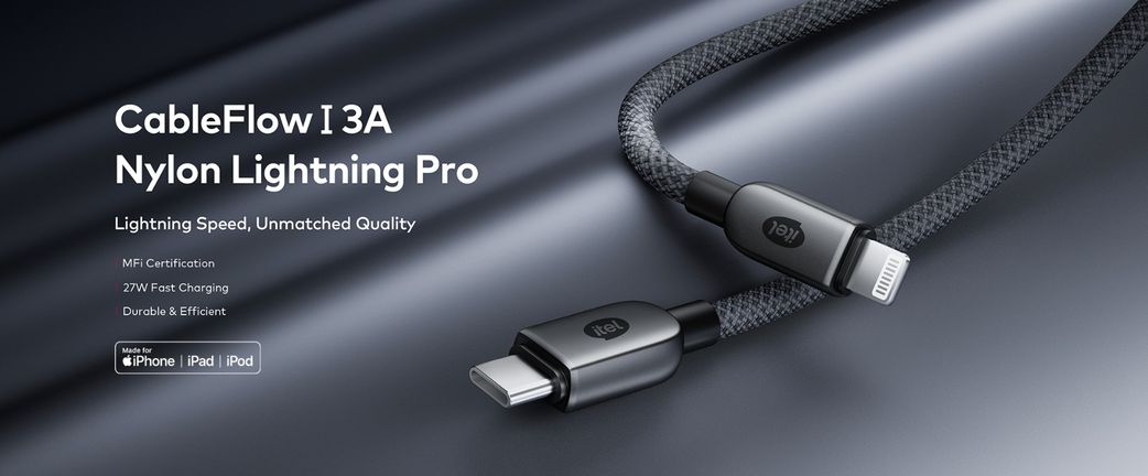 itel Unveils PowerAI™ Technology, CableFlow 3A Pro L63N, and MFi Certification to Redefine Smart Charging Solutions