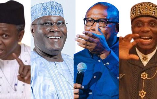 ADC: 4 aspirants jostling for coalition ticket to kick Tinubu out in 2027
