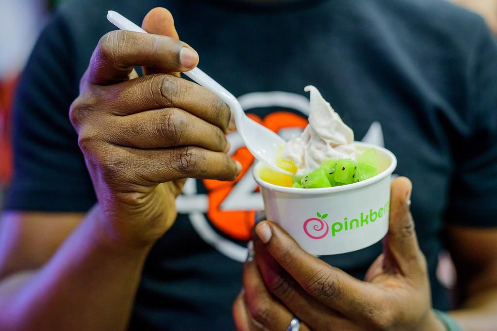 Want a free cup of Pinkberry Frozen Yoghurt?