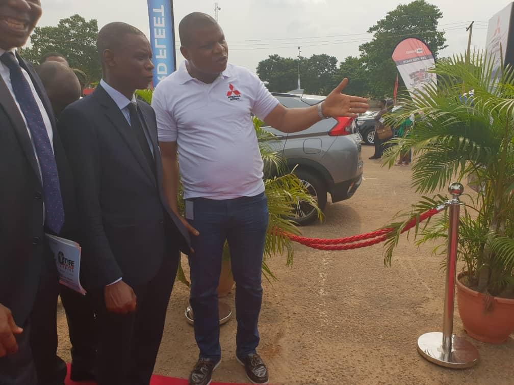 Mitsubishi's newest, Eclipse Cross SUV, bedazzles at Abuja International Trade Fair