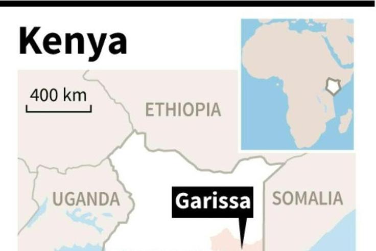 Eight gunmen ambushed a Chinese construction site near Garissa in Kenya's remote north east