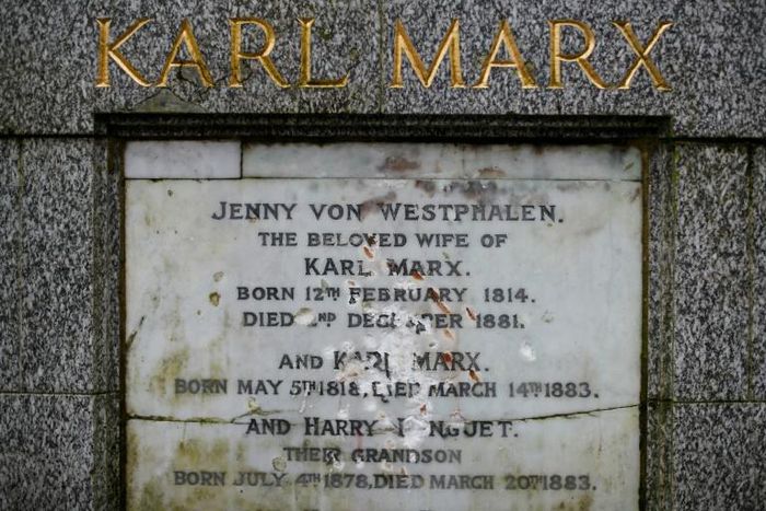 Karl Marx's grave was also attacked on February 4, 2019, when it was seemingly struck several times with a blunt metal instrument