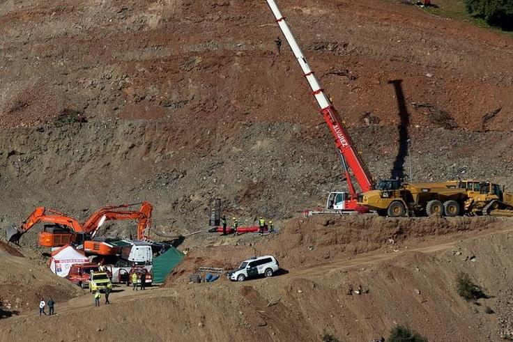 Hundreds of people had been working round-the-clock to try to reach Julen Rosello