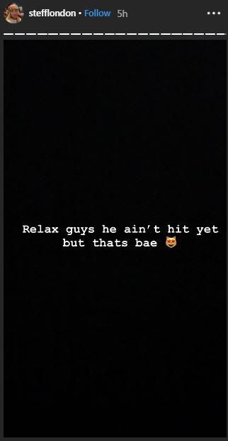 Stefflon Don says Burna Boy is her bae [Instagram/StefflonDon]