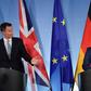 Britain's Foreign Secretary Jeremy Hunt (L) and German Foreign Minister Heiko Maas give a press conference following talks on February 20, 2019 in Berlin