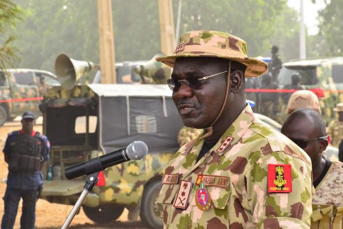 Chief of Army Staff, Lt.-Gen. Tukur Buratai