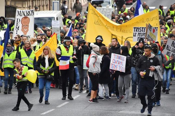 A police source said the authorities expected the protests to be "at least as big as last week" when over 80,000 people demonstrated