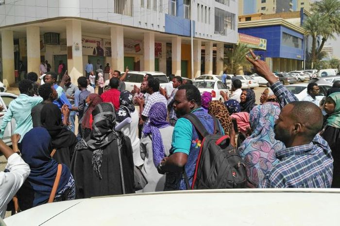 Sudanese authorities have been accused of cracking down hard on the demonstrations (such as this one pictured February 14, 2019) since December 2018, including by using live bullets
