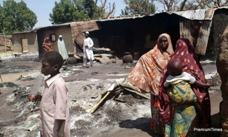 Aftermath of Boko Haram attack