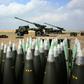 Near Al-Qaim, a few kilometres away from the last scrap of territory held by IS in eastern Syria, French troops deploy a 155-mm howitzer