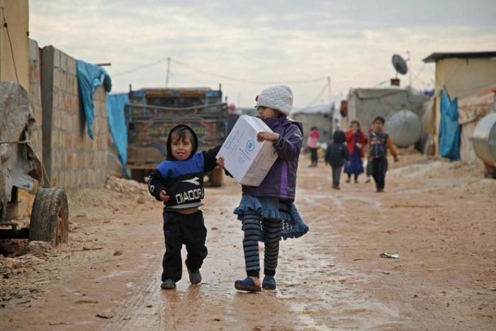 A cold snap that has hit the region is having dire consequences for displaced Syrians living in desert camps with the UN children's agency saying at least 15 children have been killed in recent weeks