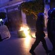 Clashes broke out Friday as some protestors headed towards the presidential palace in Algiers and were blocked by security forces
