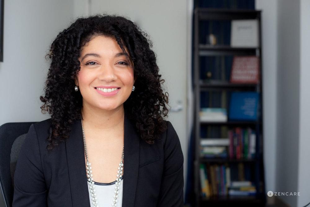 Dr. Rebekah Montgomery is a clinical psychologist in Boston, USA specializing in couples therapy, premarital counseling, and relationship issues. [Credit: Zencare]