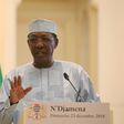 Chadian President Idriss Deby, pictured here at a press conference in N'Djamena last December, is opposed by a Libyan-based rebel group, the Union of Resistance Forces